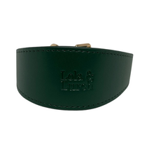 Load image into Gallery viewer, Dark Green | Vegan Leather Collar

